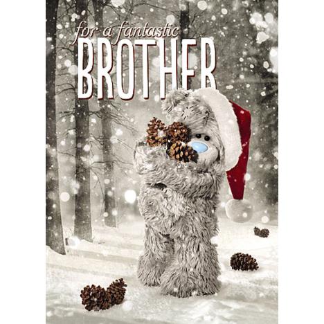 3D Holographic Brother Me to You Bear Christmas Card £2.69